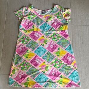 Lilly Pulitzer Vintage White Label Patchwork Dress